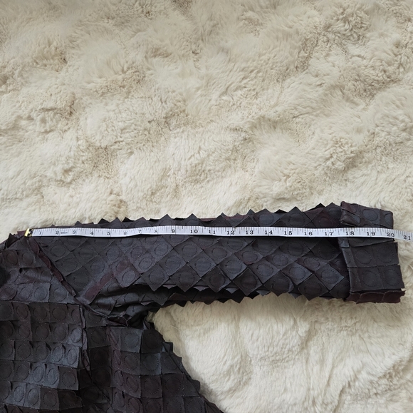 Samuel Dong Women's Geometric Zip-up Jacket Gray/purple Size M - Picture 8 of 9